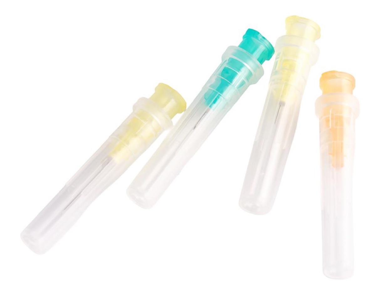 Farklı ölçülerde MyNeedle iğne uçları